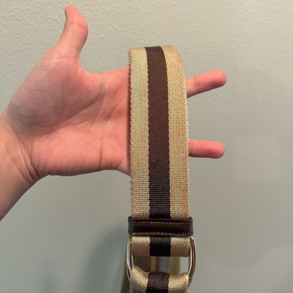 GUCCI Sherry Line Shoulder Bag Canvas Bronze Beige Brown - Picture 10 of 16